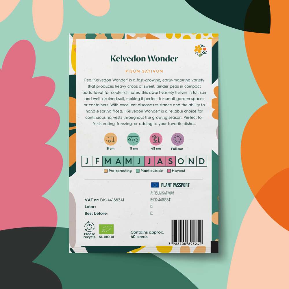 Ært 'Kelvedon Wonder' (frø)